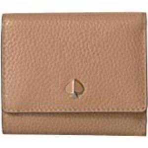 kate spade  Polly Small Trifold Leather Wallet